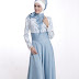 Model Gamis Lurus Polos