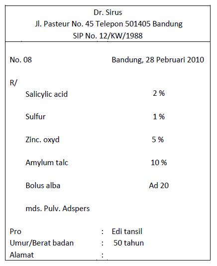 Pharmacy Indonesia: Sediaan Serbuk