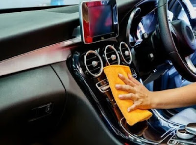 interior car cleaning