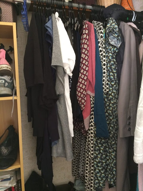 The beginnings of my "capsule wardrobe" - Coby aims to add more colour!