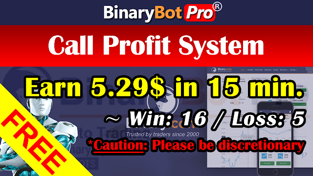 Call Profit System | Binary Bot | Free Download
