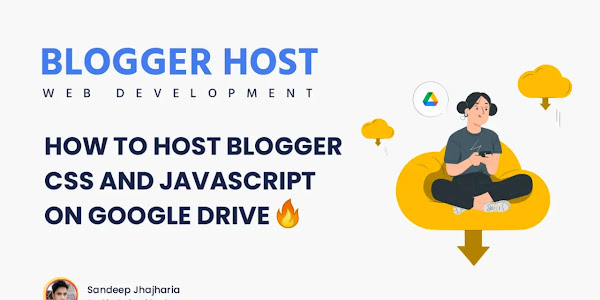 Host Blogger CSS and JavaScript in Google Drive