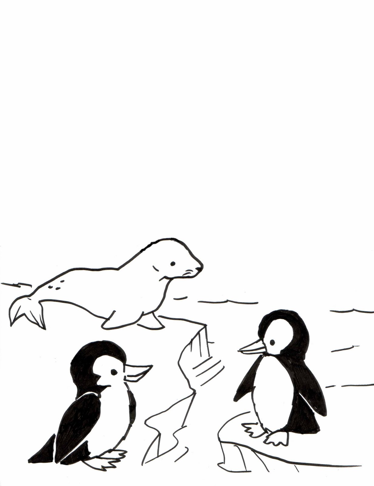 Antarctica Coloring Pages