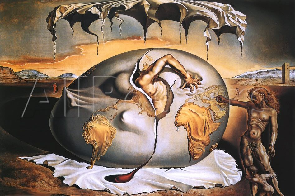  LUKISAN  SUREALISM KARYA SALVADOR  DALI  Pesantren Seni 