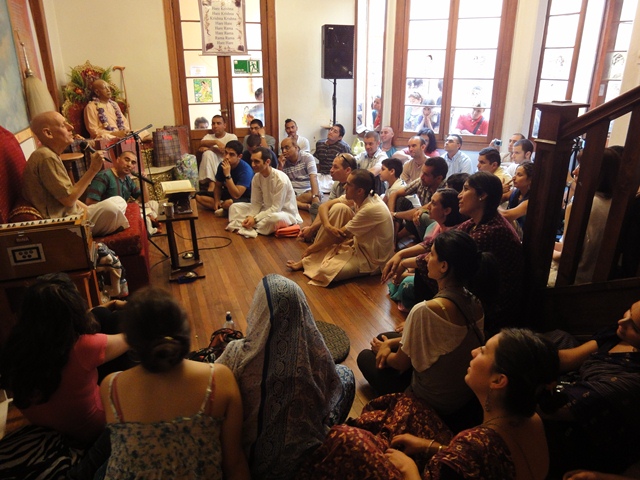Sankarshan Das Explaining Krishna Consciousness,Santiago, Chile