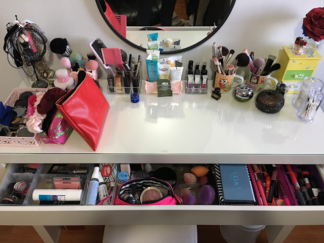 Vanity Clutter