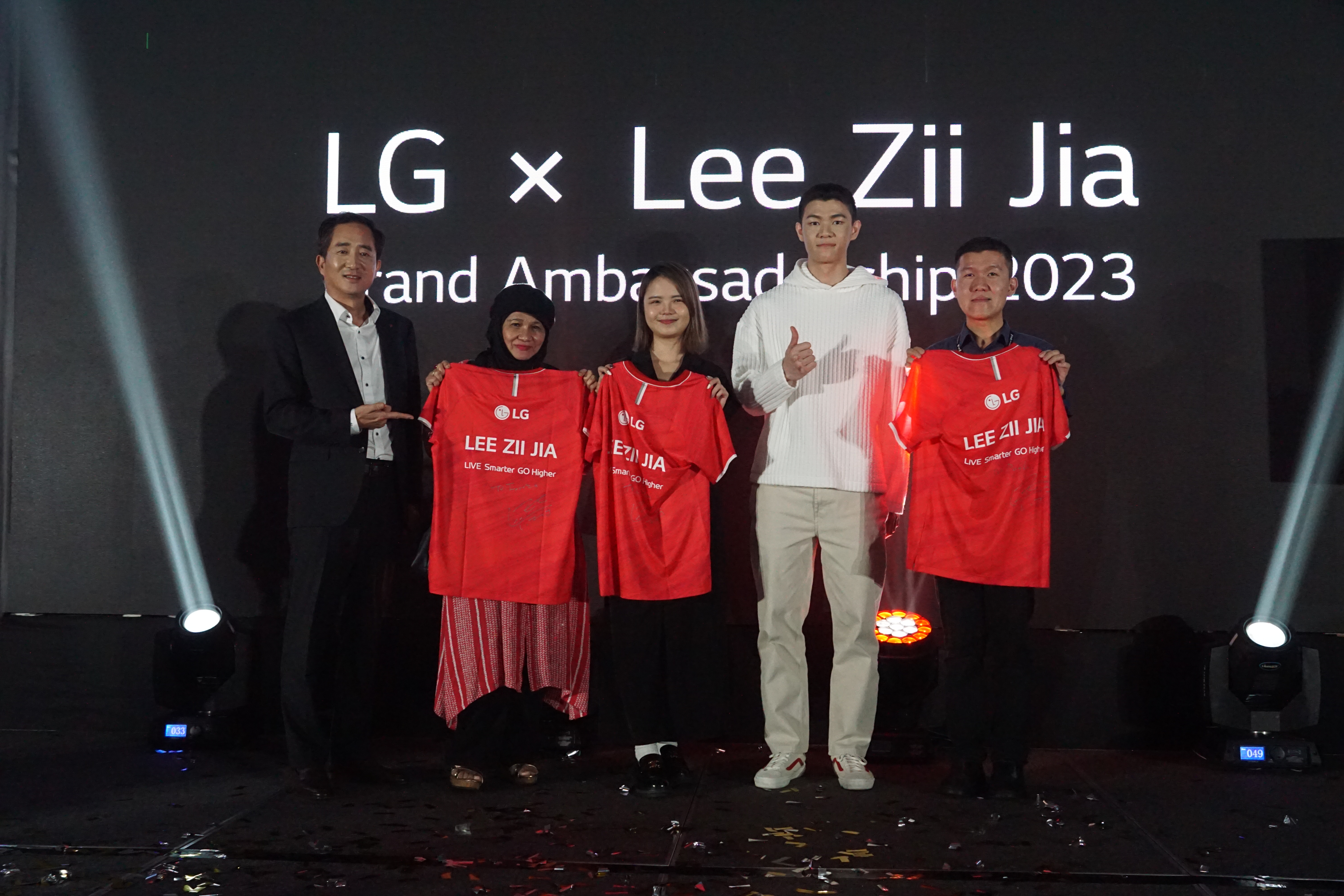 Lee Zii Jia is LG Electronics Malaysia Brand Ambassador