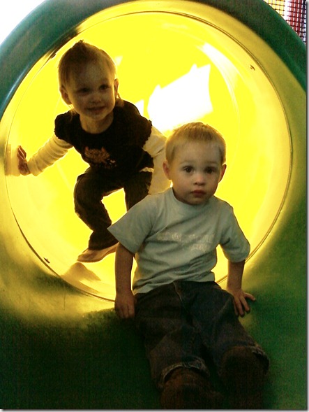 down slide
