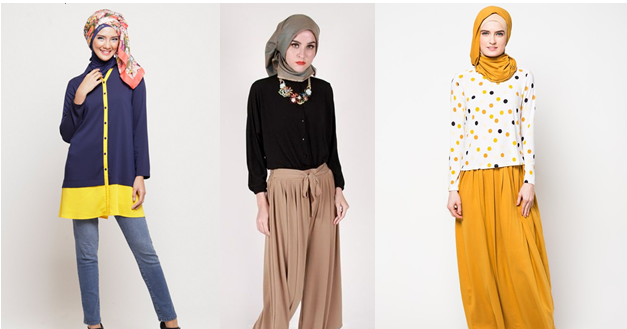 Tips Memilih Model Baju Muslim Untuk Wanita Pendek Agar 