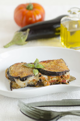 Melanzane al forno con caciocavallo