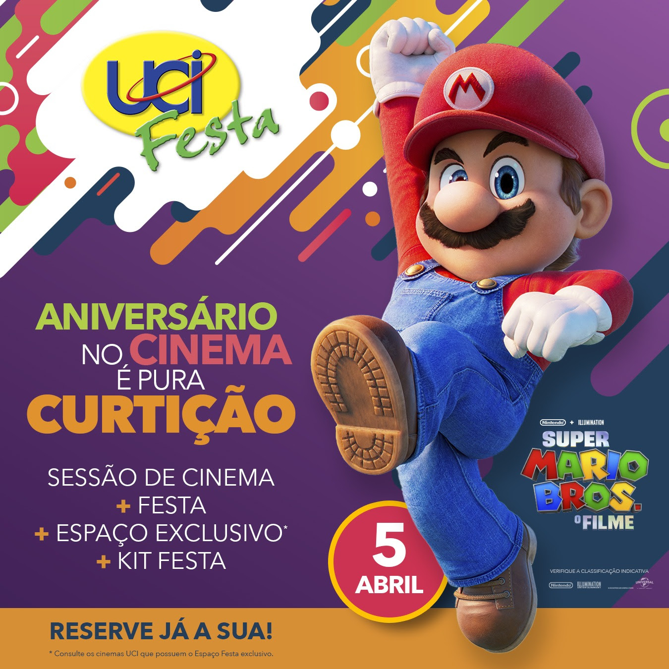 Assista “Super Mario Bros. O filme” no cinema - Muralzinho de Ideias