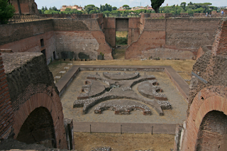 Palatino em Roma Itália