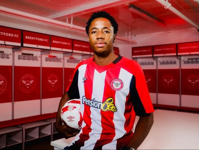 Brentford Buy Flying Eagles Defender, Frederick, From Moses Simon's Football Academy