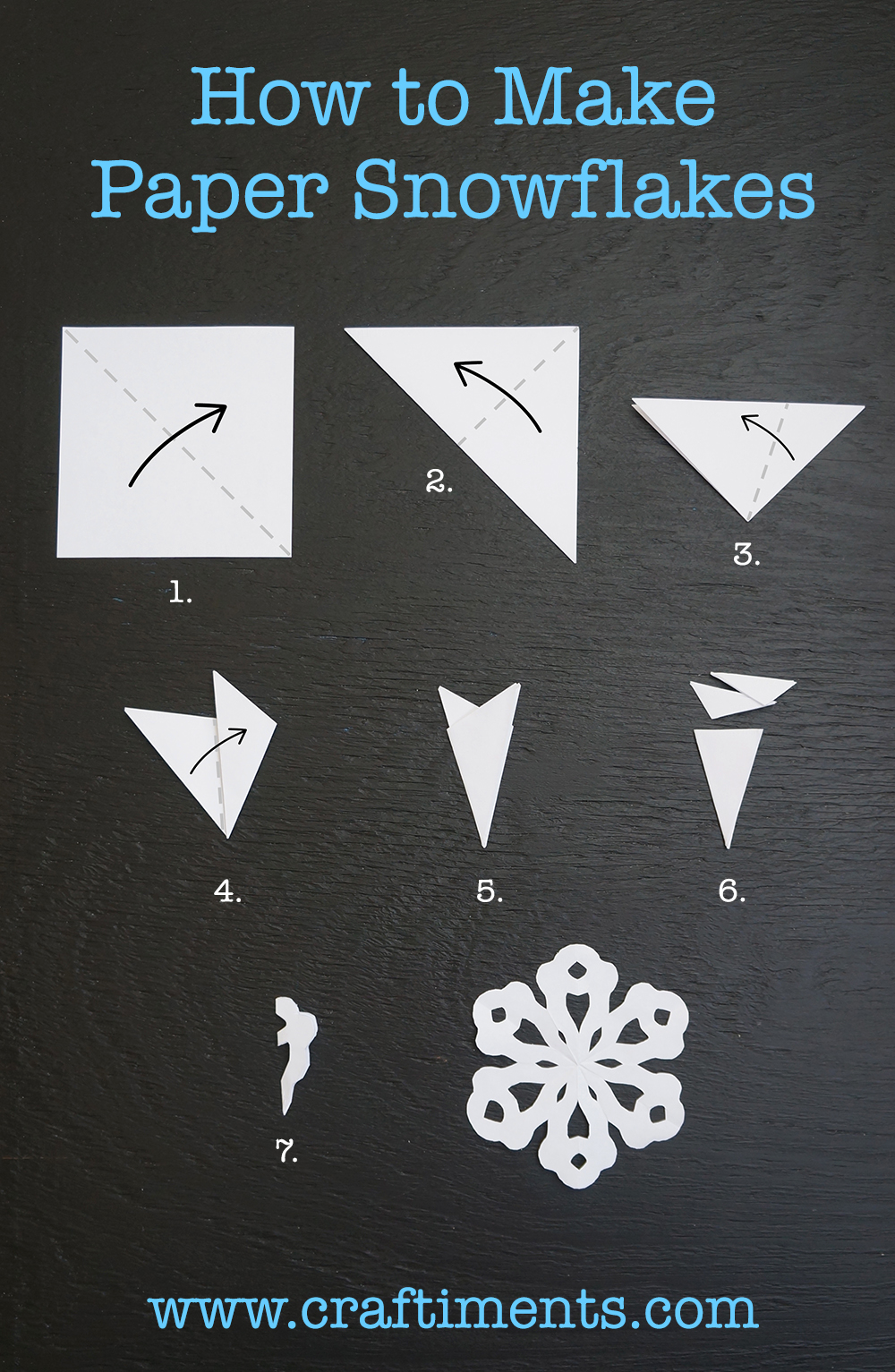 Paper snowflakes, Make paper and Snowflakes on Pinterest