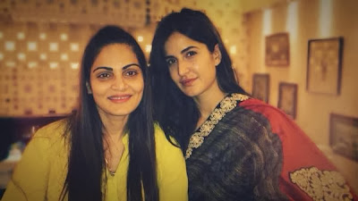 Katrina Kaif visits Alvira Khan's store