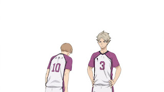 ハイキュー!! アニメ 3期3話 白布賢二郎  瀬見英太 | Karasuno vs Shiratorizawa | HAIKYU!! Season3