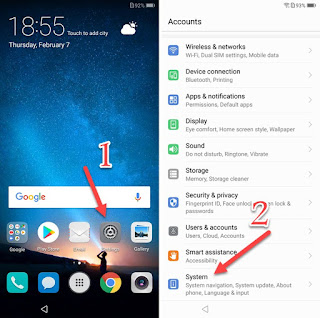 Forgotten PIN google account Huawei Mate 10 lite solution