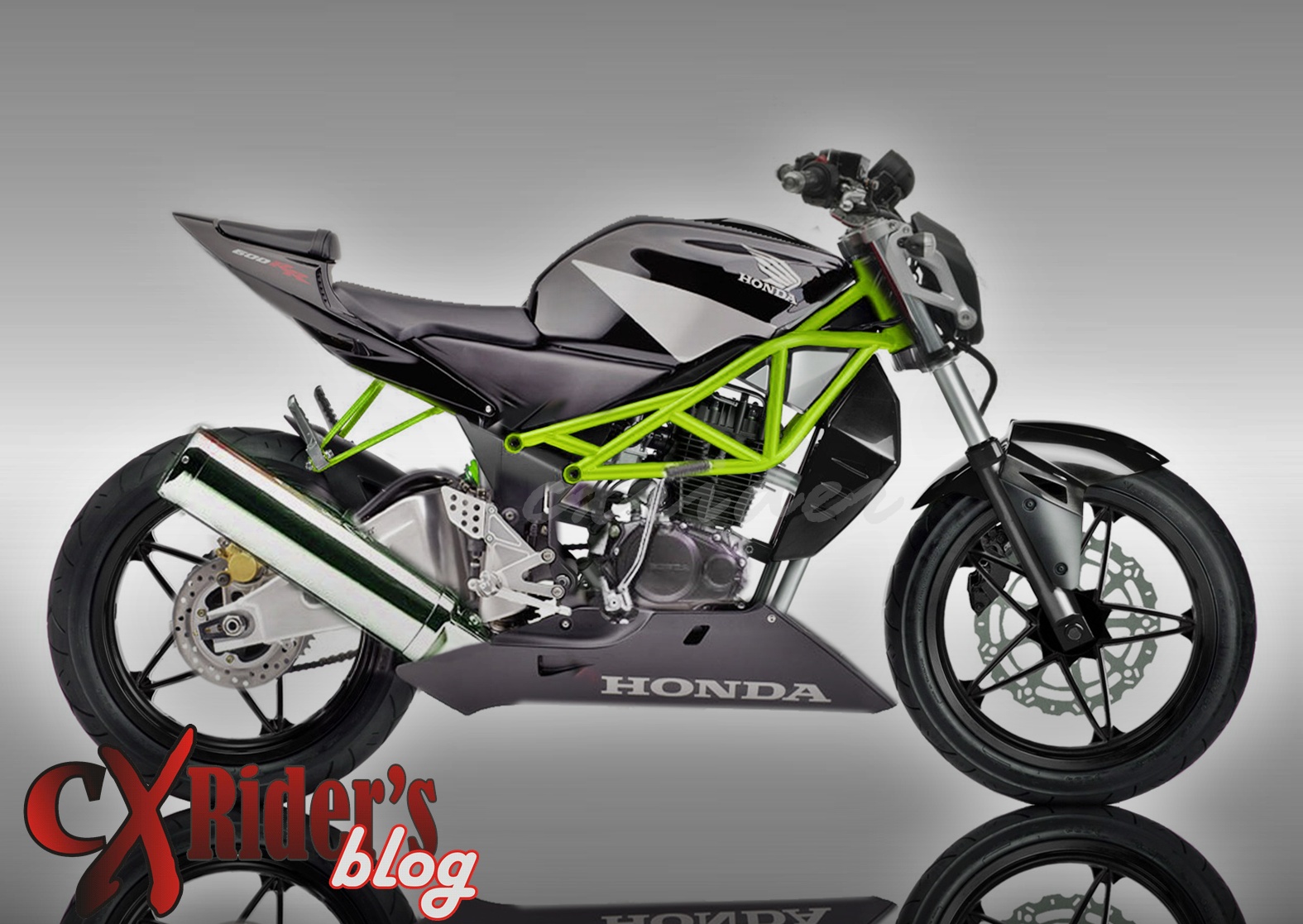  Modifikasi  Sepeda Motor  Honda  Tiger  Dian Motor  Cell