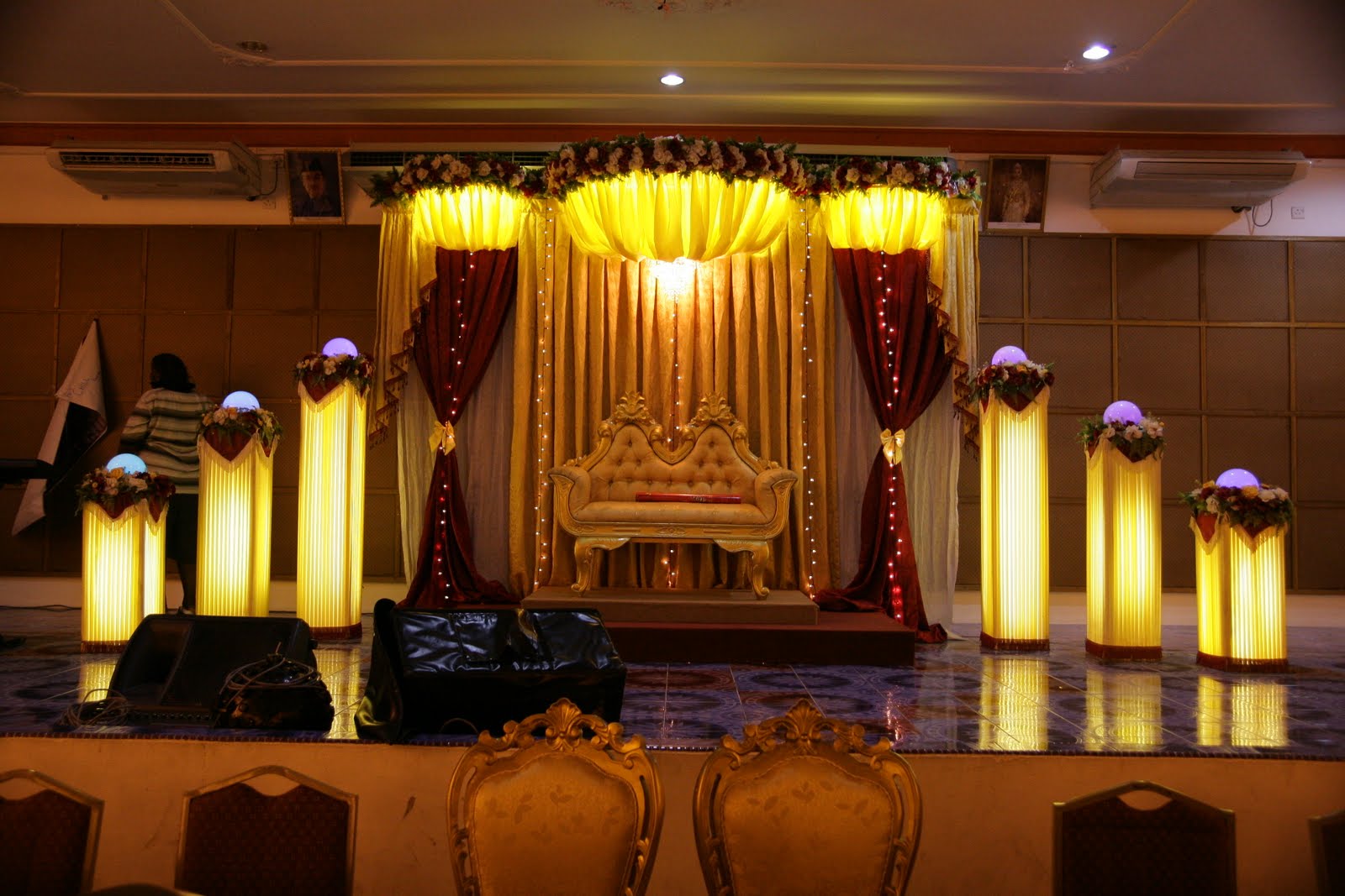 indian wedding stage