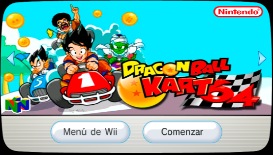 Dragon Ball Kart 64 (Hack) WAD VC N64 Wii