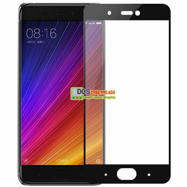 Miếng dán cường lực xiaomi mi5c cho màn hình cong 