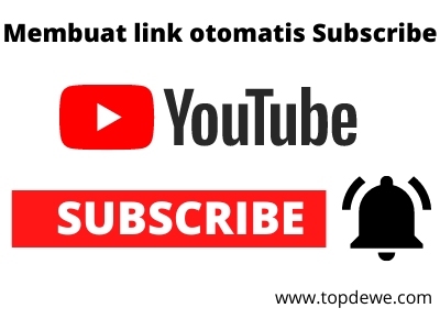 Cara Membuat Link Otomatis Subscribe Channel Youtube