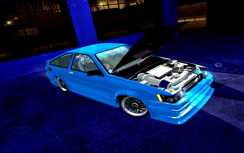 GTA San Andreas Addon Toyota AE86 Levin Tuning Coop