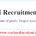 GEMI Project Assistant Recruitment 2019