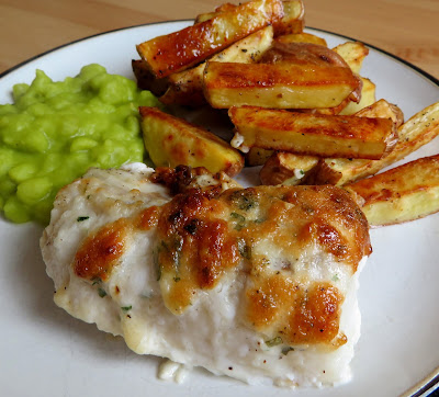 Garlic Herbed Cod & Chips