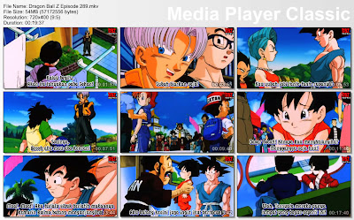 Download Film / Anime Dragon Ball Z Majin Buu Saga Episode 289 Bahasa Indonesia