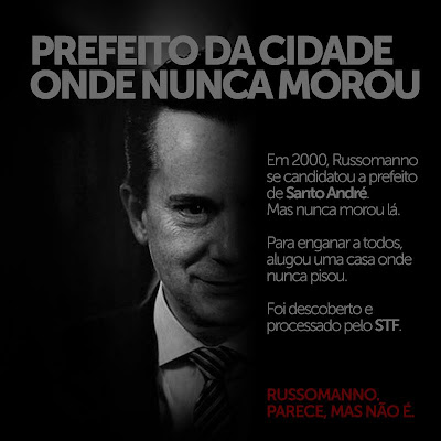 Celso Russomano acusado do crime de falsidade ideológico