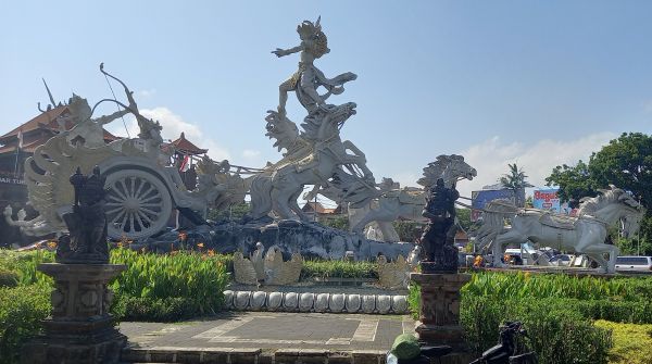 Satria Gatotkaca Statue Bali