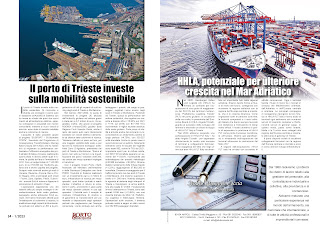 GENNAIO 2023 PAG. 54 - Il porto di Trieste investe sulla mobilità sostenibile