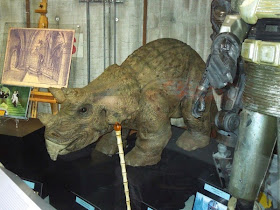 Jurassic Park animatronic triceratops