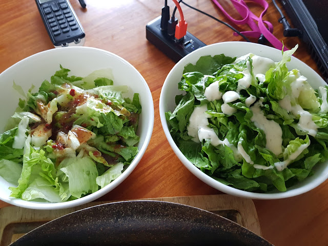 Two Bowls of Salad