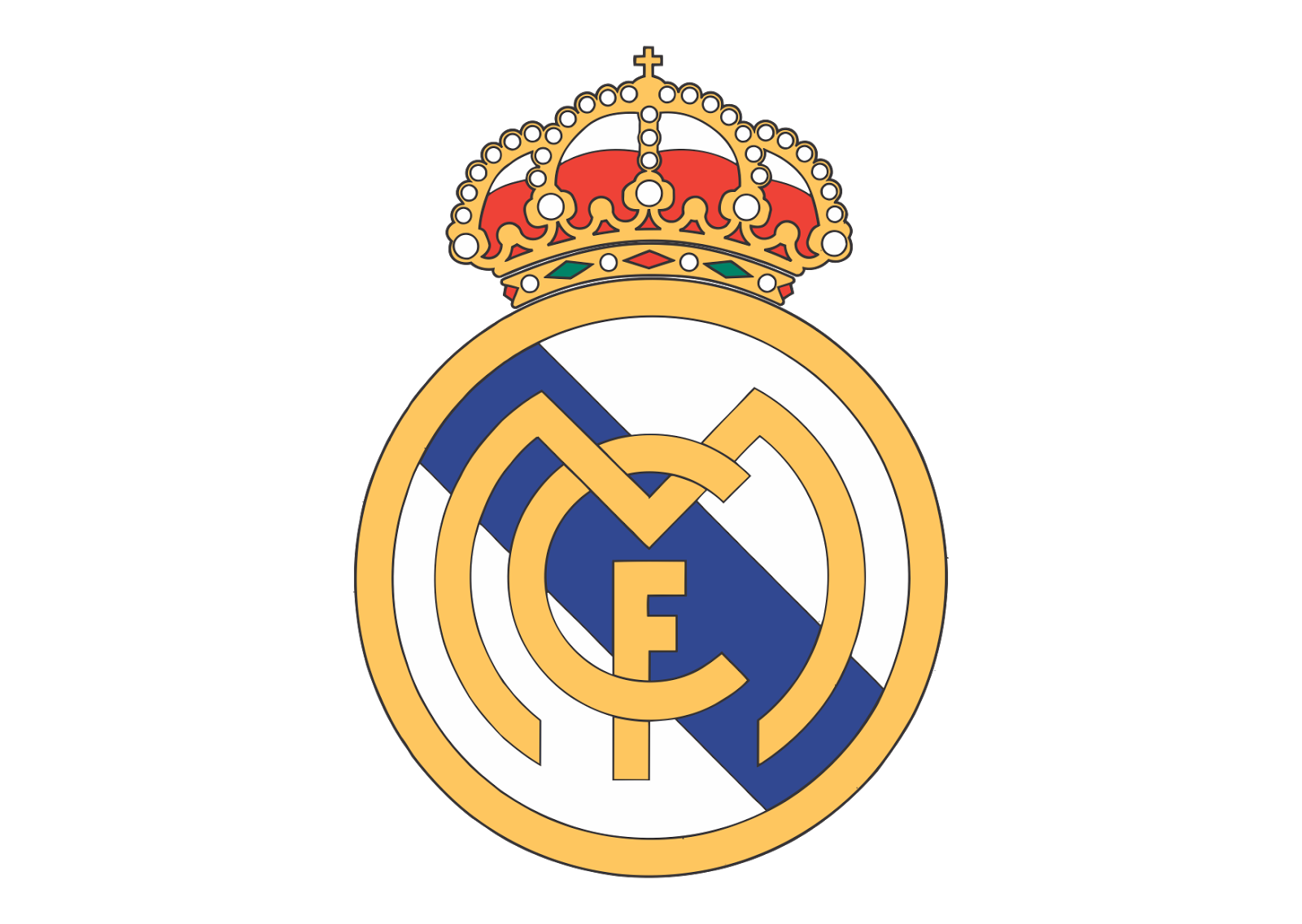Real Madrid FC Logo Vector Format Cdr Ai Eps Svg PDF PNG