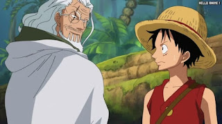 ワンピースアニメ 516話 ルスカイナ 修行 ルフィ レイリー | ONE PIECE Episode 516