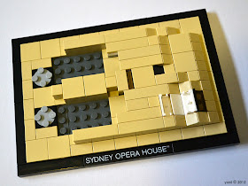 lego sydney opera house - the plaza