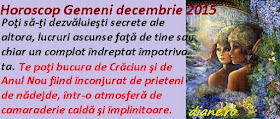 Horoscop Gemeni decembrie 2015