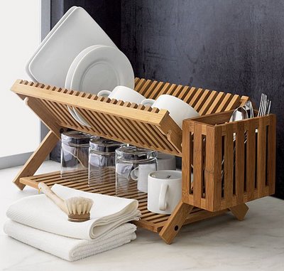 Bamboo Dish Drainer8