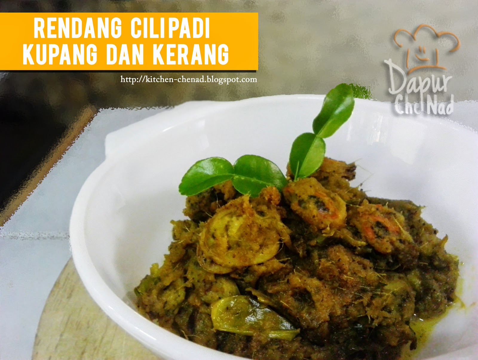 RENDANG CILI PADI KUPANG & KERANG