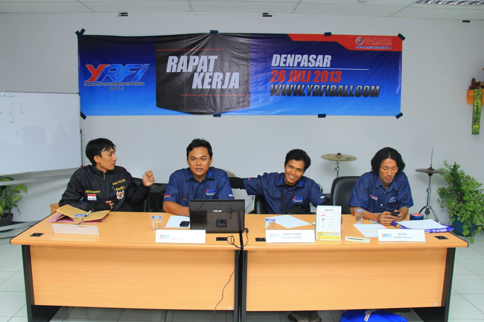 Rapat Kerja YRFI Bali 28 Juli 2013  Yamaha Vixion Club 