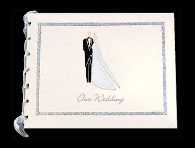 Wedding Picture Albums on Handmade Wedding Photo Album With Bride And Groom