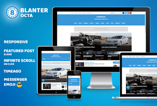 Blanter Octa Responsive Template Blogger