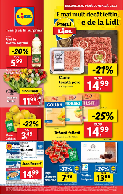 LIDL Catalog - Brosura 26.02 - 03.03 2024→  Specialități în stil grecesc | Lidl Plus | Super Weekend