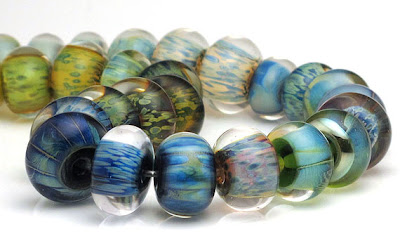 Double Helix encased beads