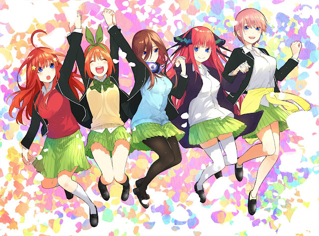 Segunda temporada de Go-Toubun no Hanayome se estrenará en julio