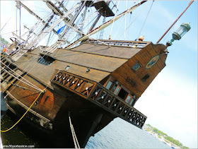 El Galeón Andalucía en su Visita del 2016 a Newburyport