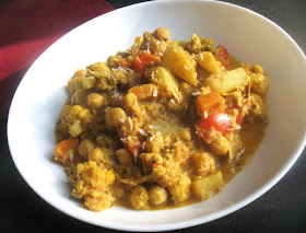 Chickpea Vegetable Coconut Curry