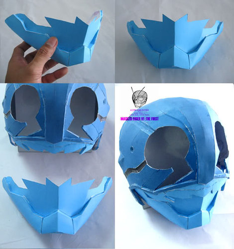 Star Wars Helmet Papercraft. Kamen Rider The First Helmet